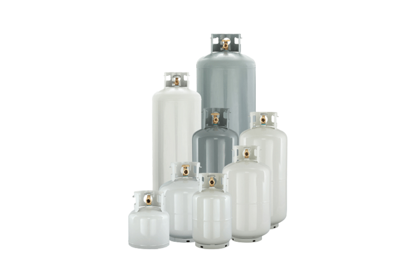 Steel portable cylinders