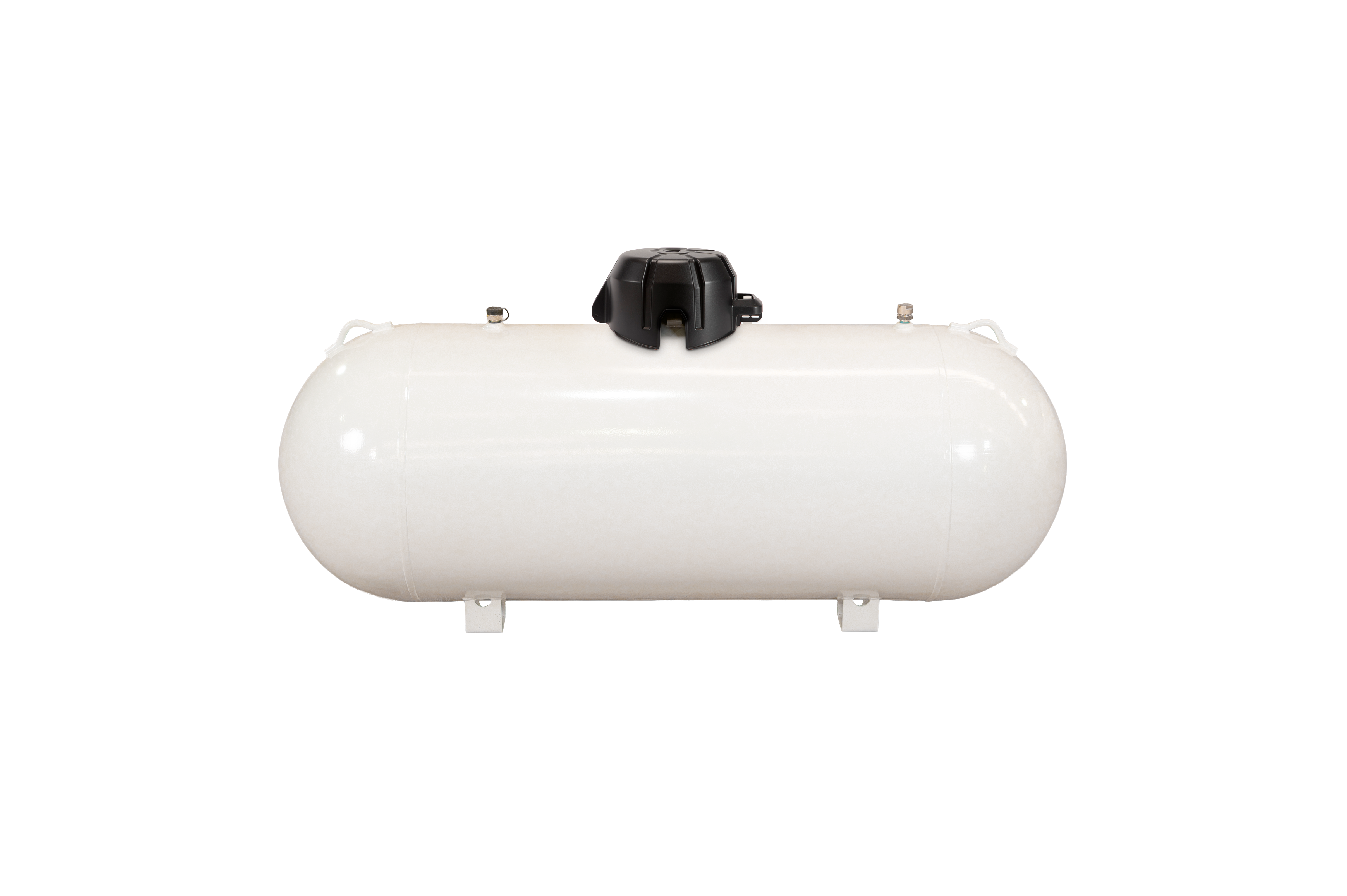 Horizontal propane tank