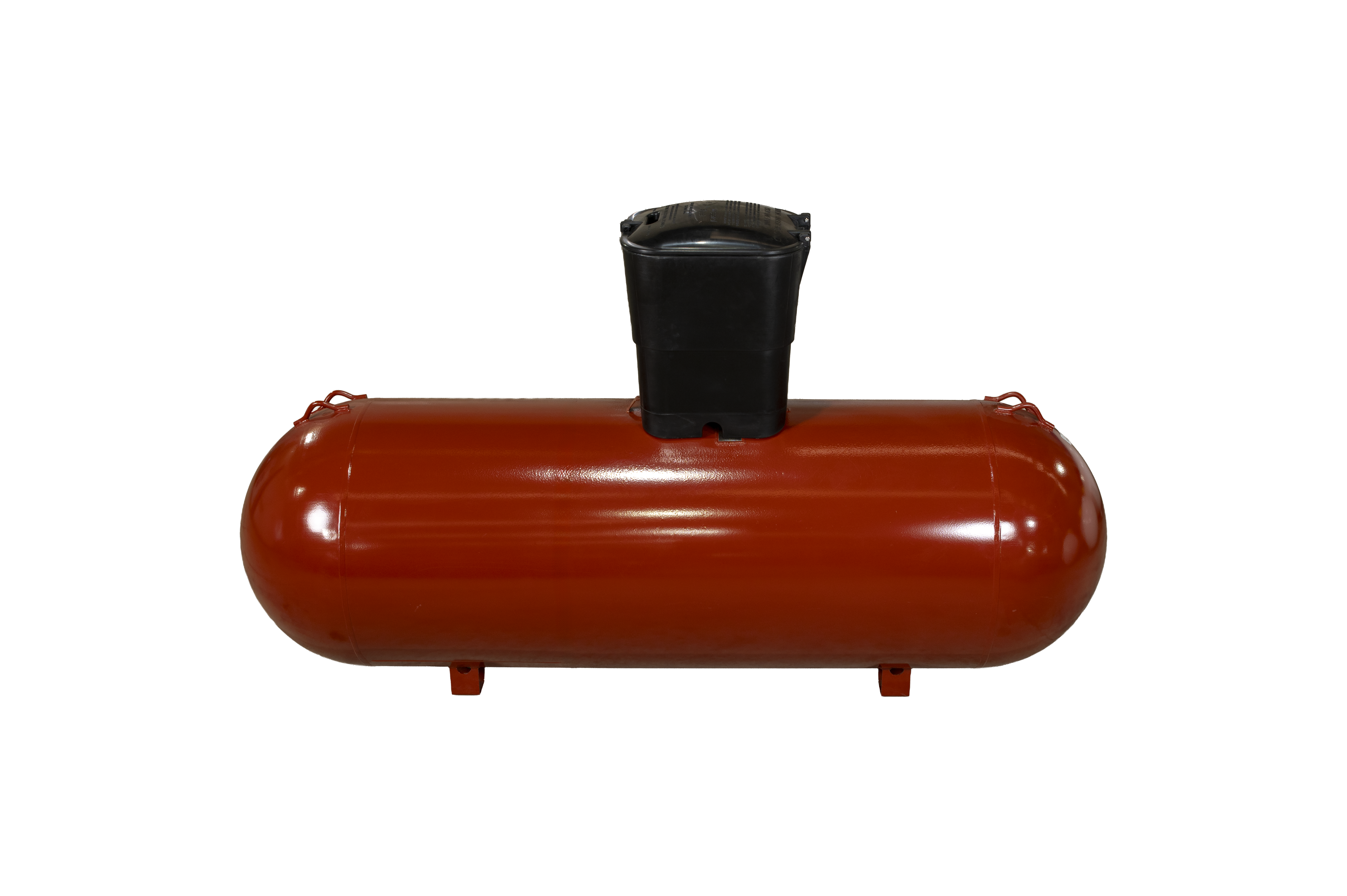 horizontal propane tank